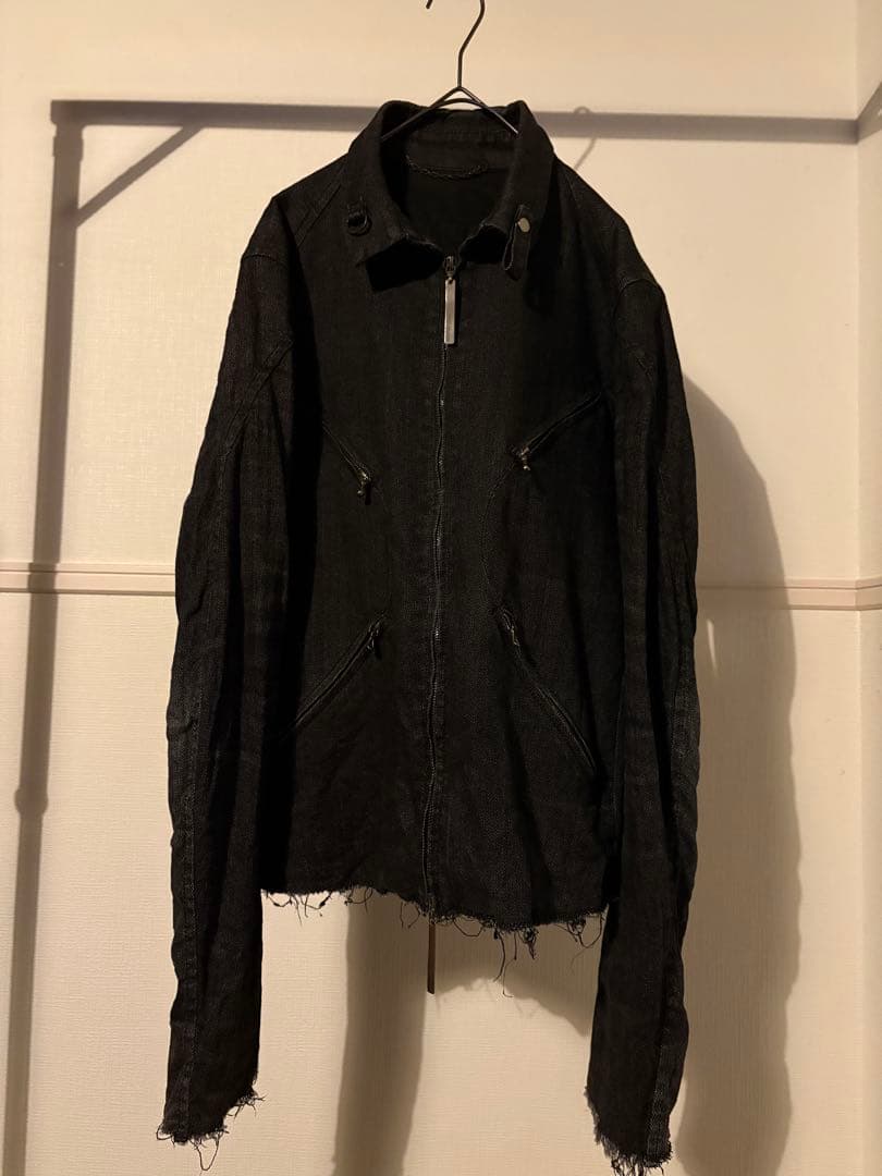 The Viridi-anneヴィリジアン　ブラックジャケットブルゾン The Viridi-anne ボンバージャケット ブラックカラースタイル -FASCINATE