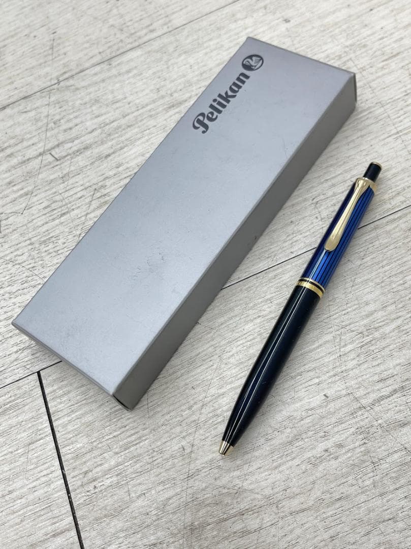 未使用 ペリカン ボールペン スーベレーン K400 青縞 ドイツ製 ペリカン（Pelikan） ボールペンスーベレーン K400 ブルー縞 ボールペン