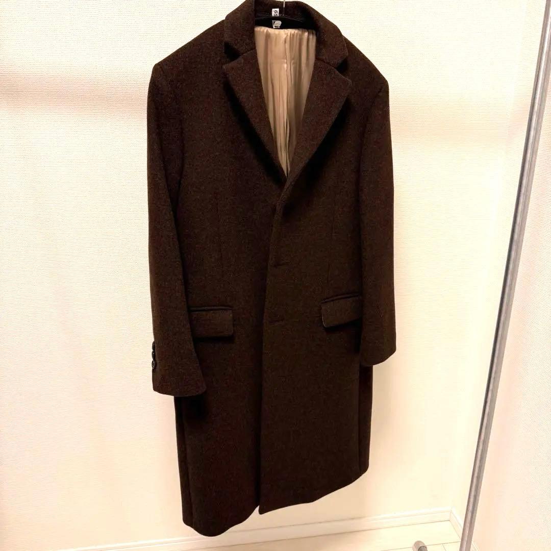 ⭐︎Acne Studios GAVIN チェスターコート 44 ブラウン 美品 - メルカリ