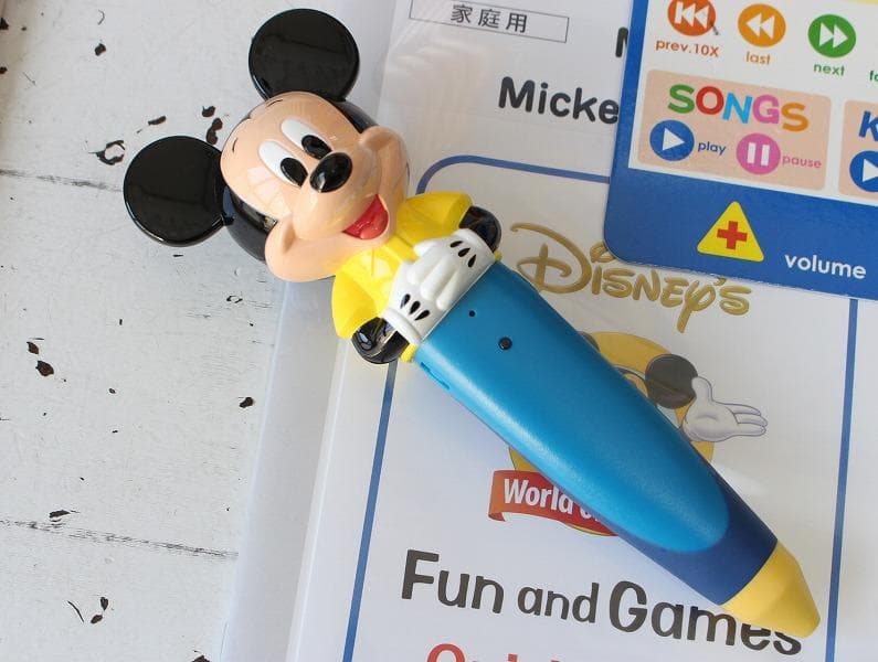 17年購入 DWE ディズニー英語システム ストレートプレイ マジックペン