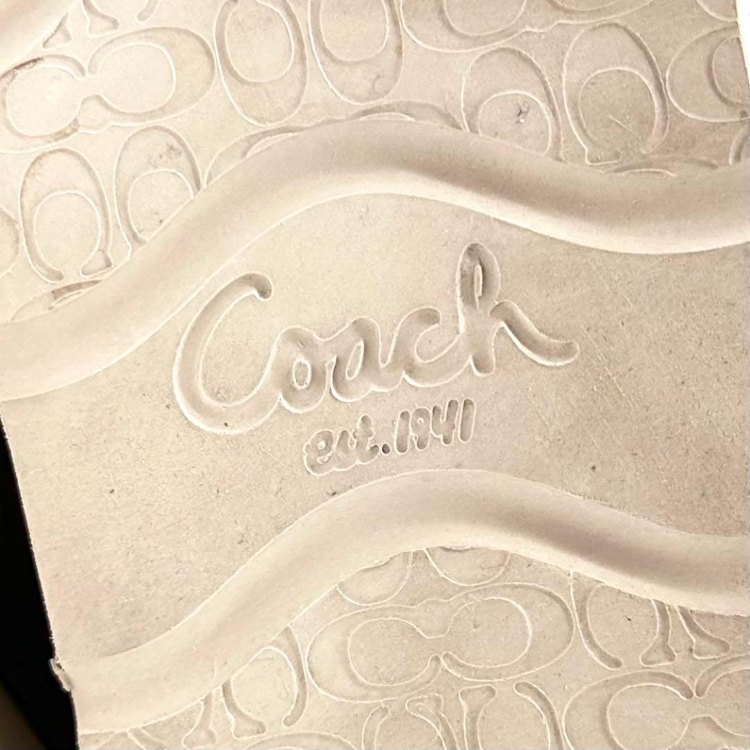 美品✨COACH KALLY シグネチャー ムートンブーツ スエード 25cm位
