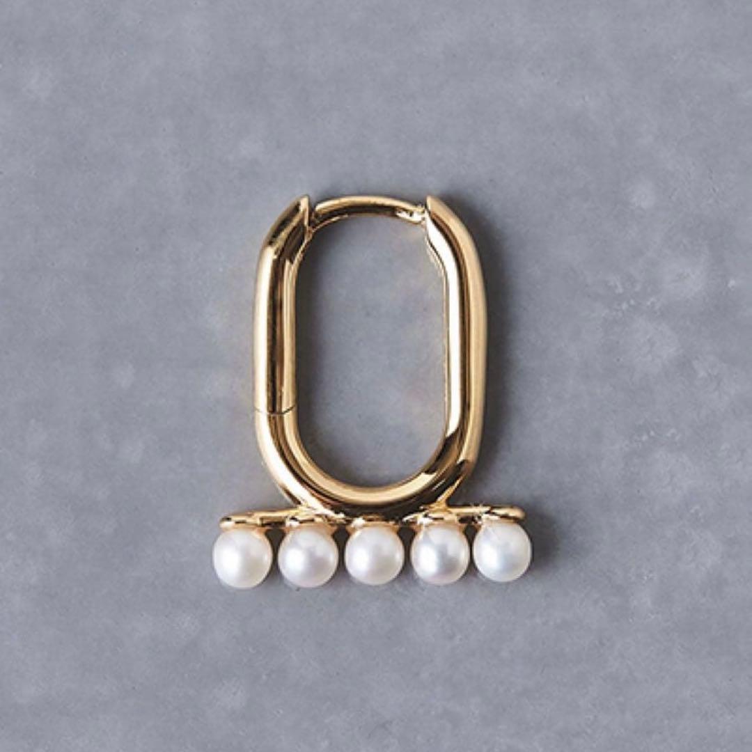 アクセサリー misa misa/two way pearl necklace 限定色 -顔周りが華やかになる、カラー