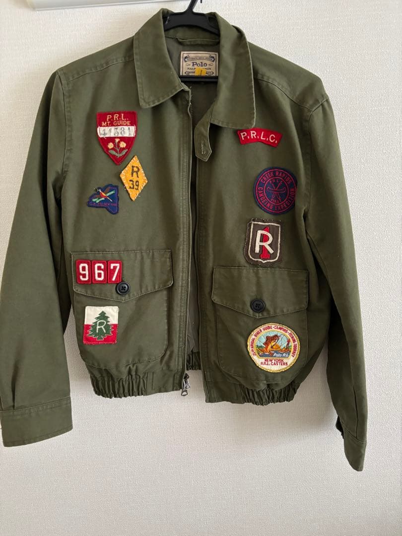 【専用】ポロラルフローレン　ワッペン　ミリタリー　ジャケット 中古・古着通販】POLO RALPH LAUREN (ポロ・ラルフローレン) ワッペン