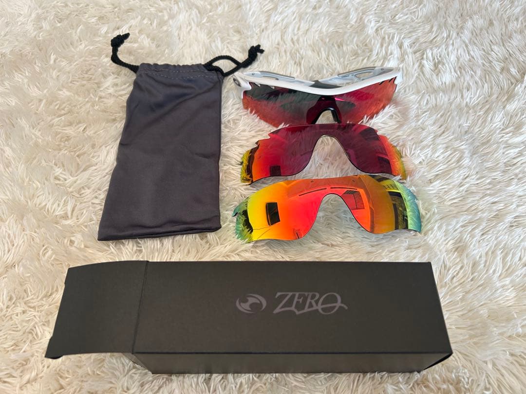 w2924 ZERO製偏光レンズ装着　　純正レンズ＋交換レンズ付き 楽天市場】オークリー スポーツサングラス 交換レンズ イーブイ ゼロ