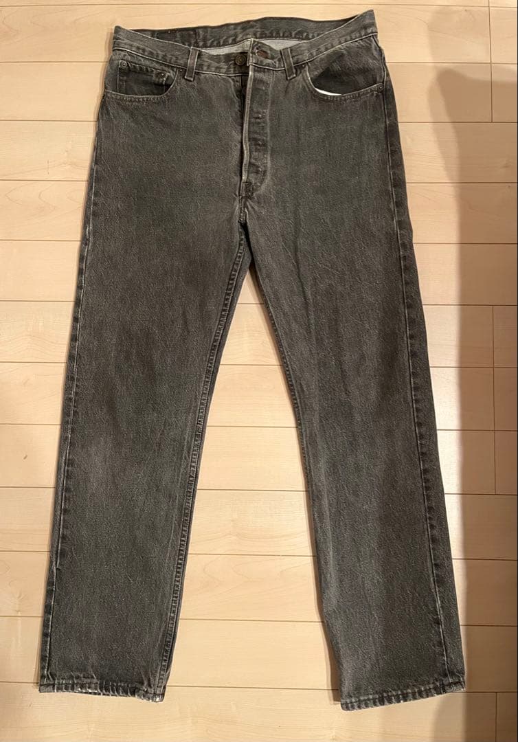 【希少】USA製 リーバイス 501 先染め ブラックデニム W36 L32 Levi's 501 先染めブラック W36 L32 | moonbirds vintage