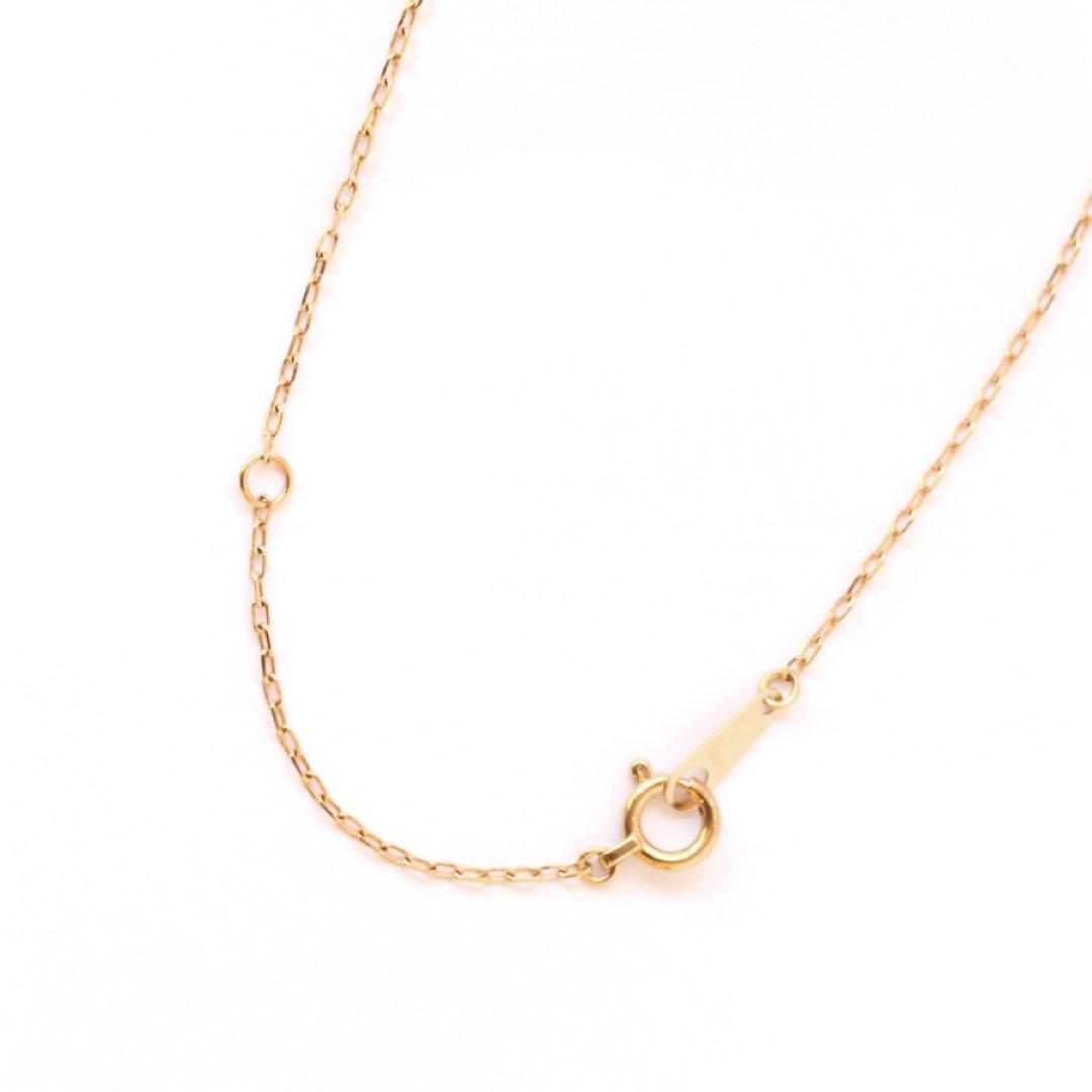 ビズー K18 フロレゾン タンザナイト ペンダントトップ ネックレス