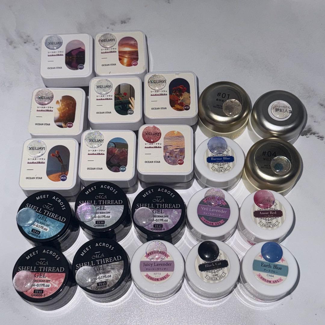 【合計150点以上】マグネットジェル　ライト　パーツ　チップなどまとめ売り 11月25日発売 セット特典付き Twilight Gleam マグ マグネット マグ