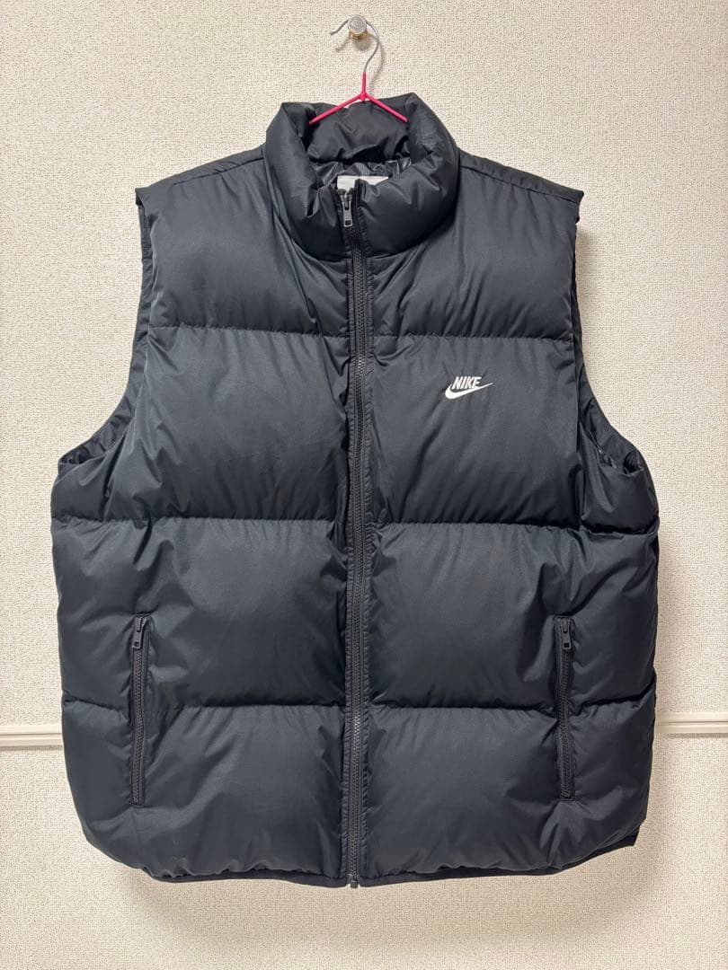 Nike ブラック ダウンベスト　XXLサイズ✨ Nike ダウンベスト XXL ブラック - メルカリ