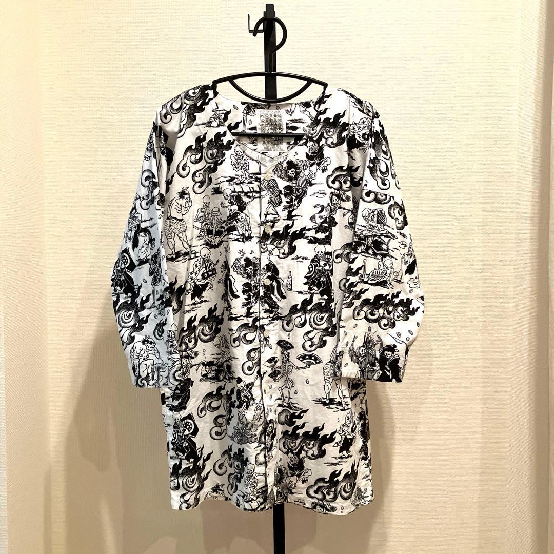 BUENA VISTA 宵宵祇園 ブエナビスタ 鯉口シャツ 地獄絵図 XL - メルカリ