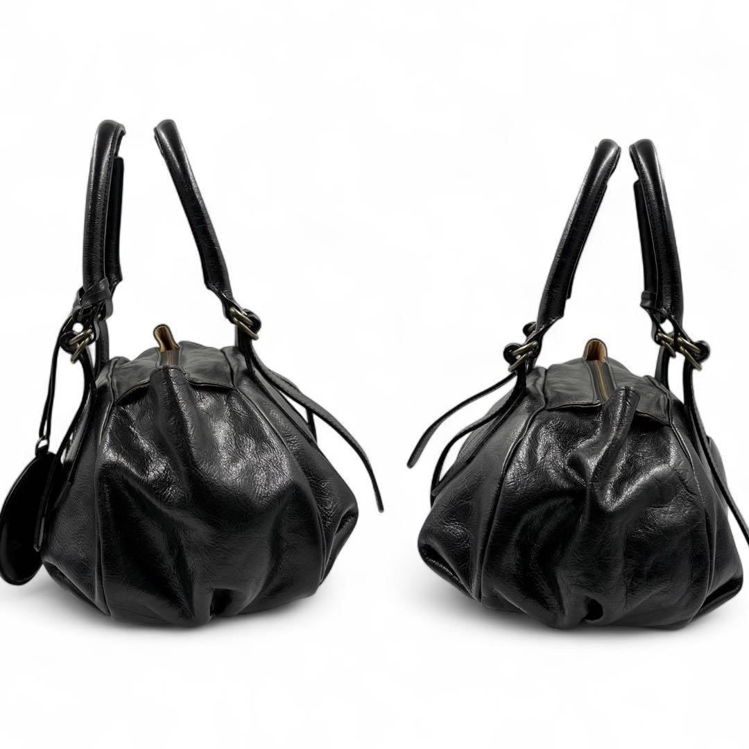 ヴィヴィアンウエストウッド ミニボストンバッグ オーブ ブラック