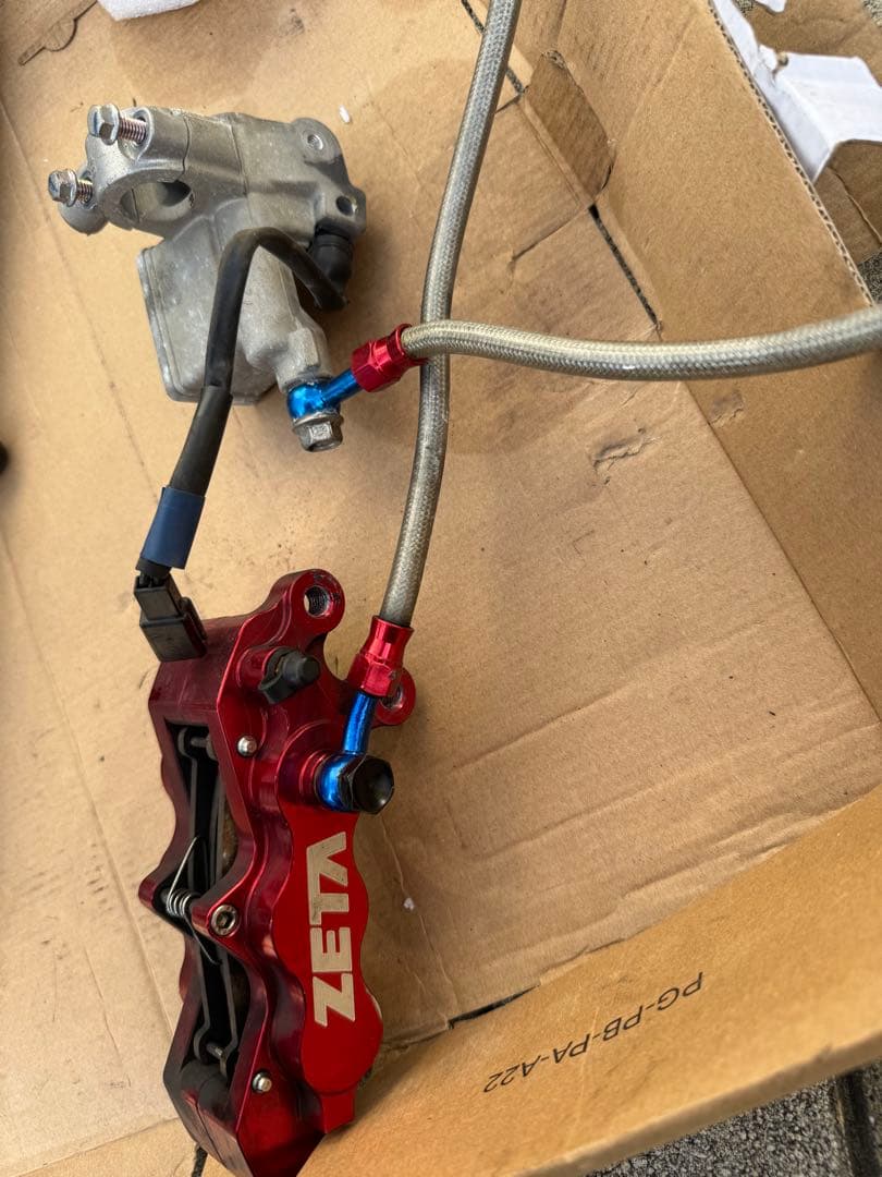 は*ん様 ZETA ブレーキキャリパー ワンオフ 40mm-アウトレット価格で提供