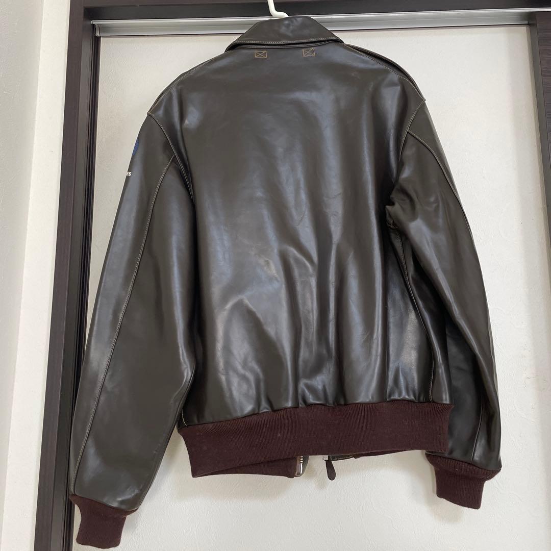 VARGA GIRL A2 馬革 フライトジャケット レザージャケット レア - メルカリ