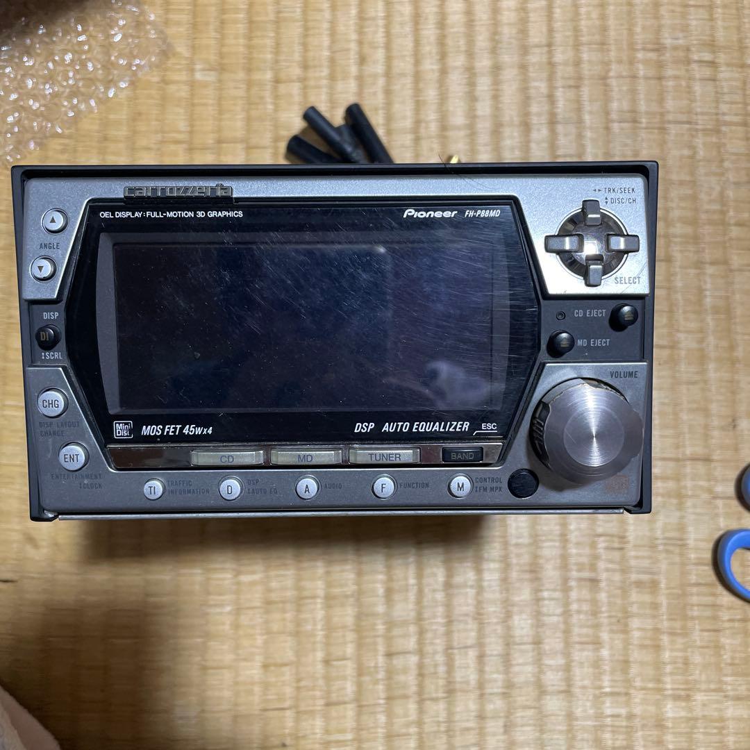 ジャンクcarrozzeria FH-P88MD CD&MDデッキ - メルカリ