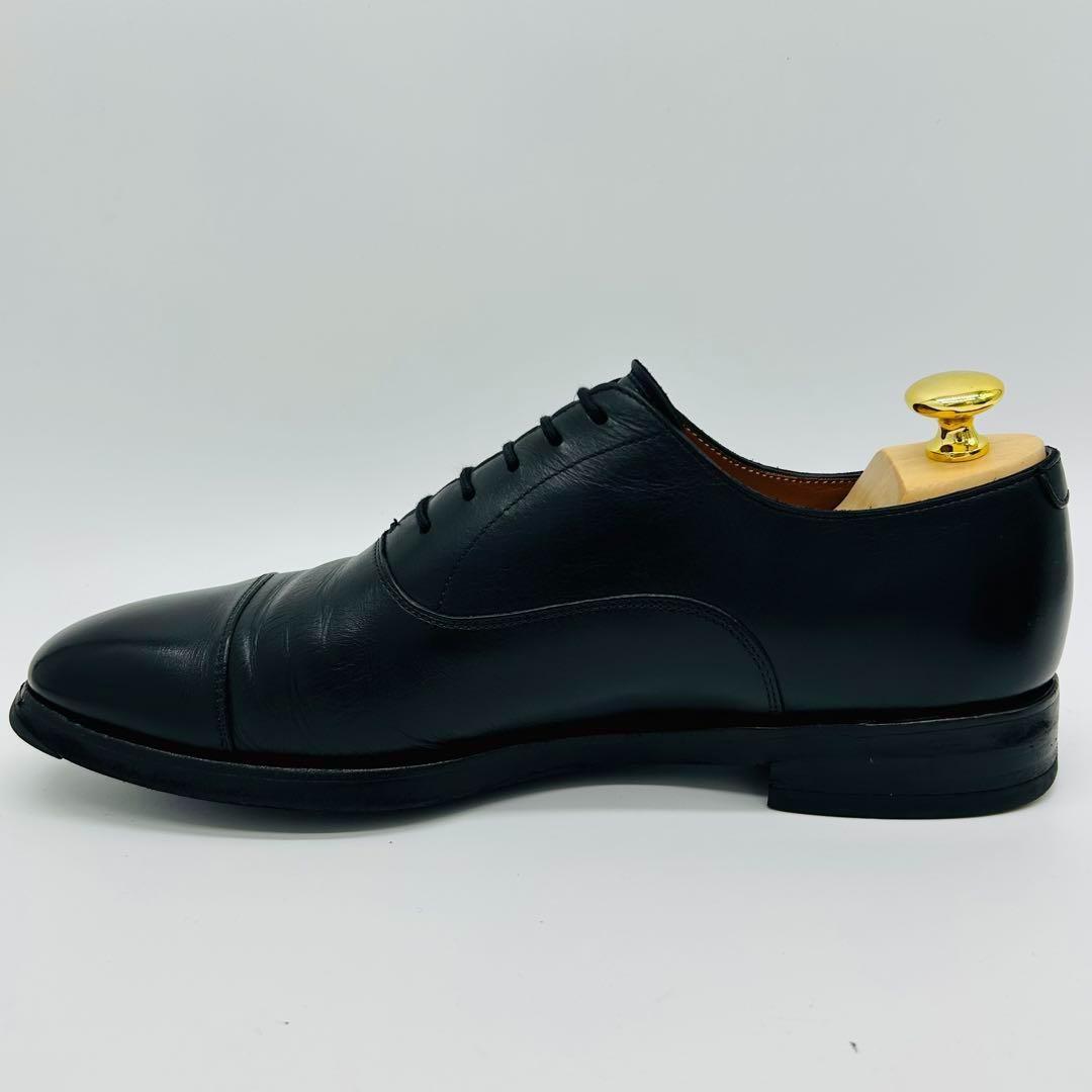 ユニオンインペリアル ストレートチップ 25.5cm ブラック 内羽根 革靴