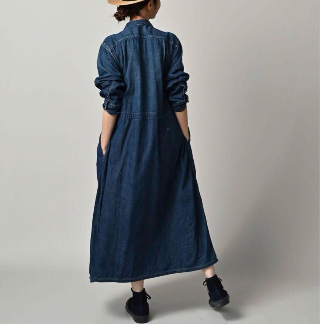45R 45rpm プチデニムのタックシャツドレス - メルカリ