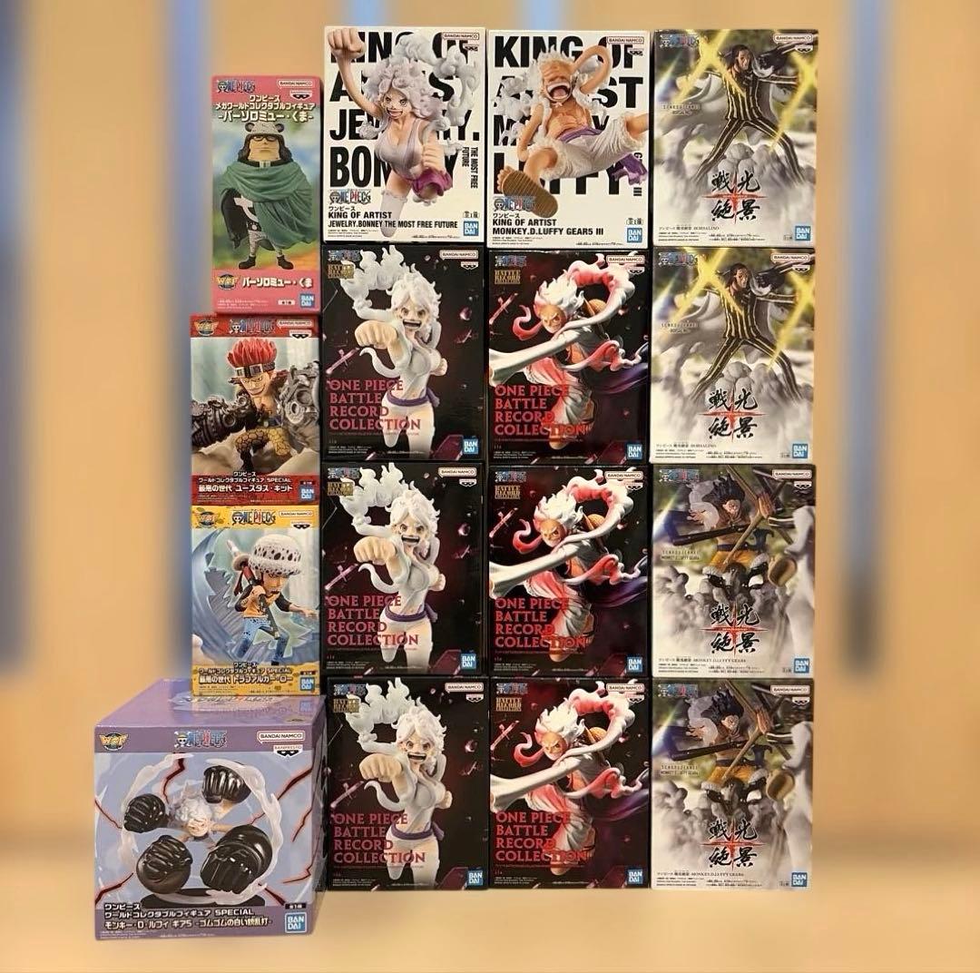最新　新作含む　プライズフィギュア　ワンピースフィギュア　まとめ売り ワンピース 2025年11月プライズフィギュア リスト【THE出航/DXF