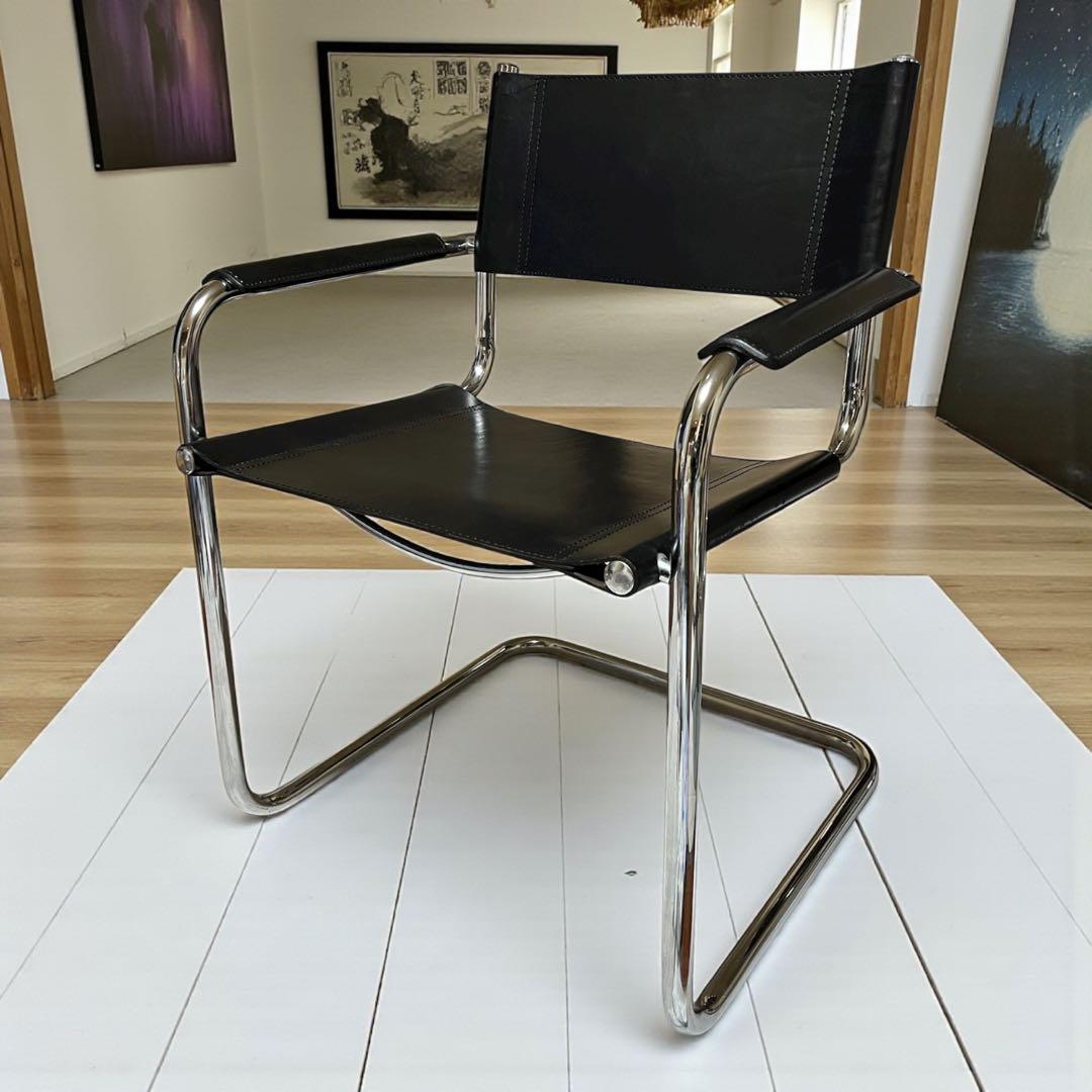 カンチレバーチェア　アームチェア 本革　STUDIO-LINE スタジオライン カンチレバーチェア アームチェア 本革 STUDIO-LINE スタジオライン