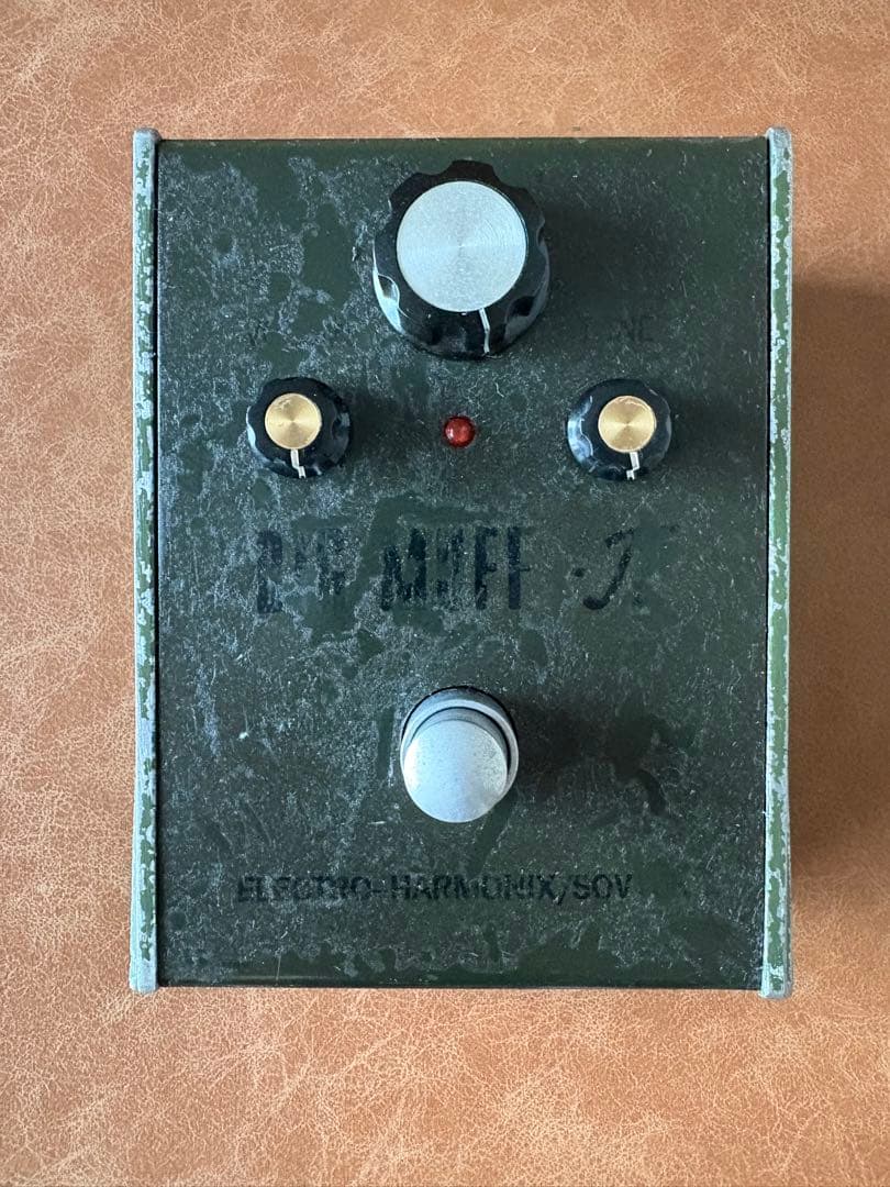 Electro-Harmonix Big Muff ビッグマフ　トールフォント Big Muff Tall Font Sovtek Russian Army Green（ロシアンマフ）アタリ