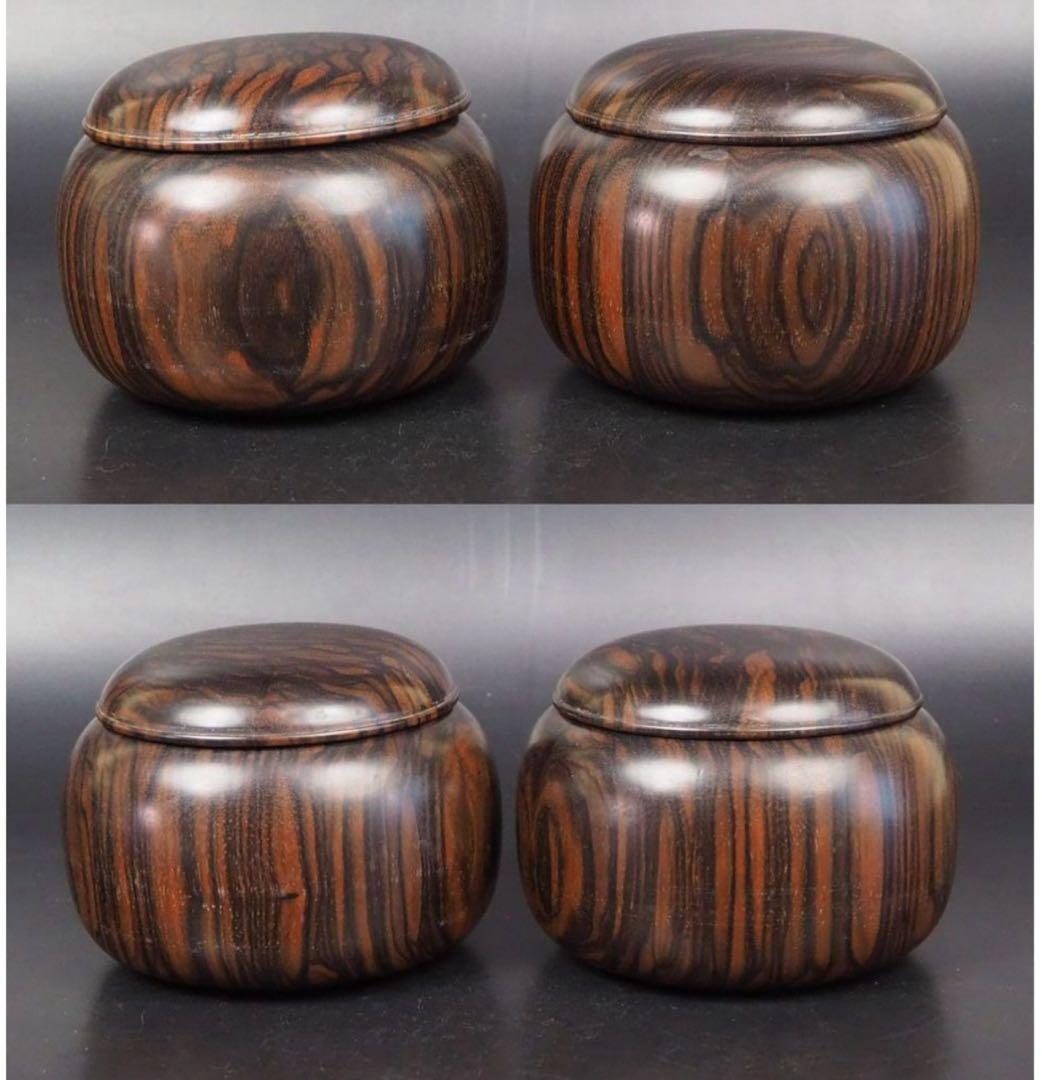 送料無料 日向特製 蛤碁石31号・碁笥セット 旧家蔵出の通販はau PAY