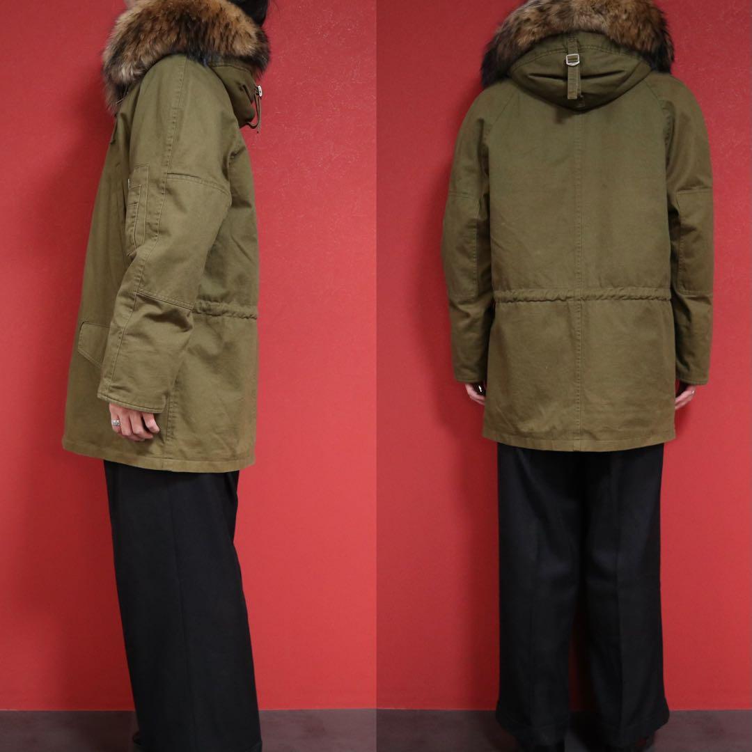 美品】SAINT LAURENT PARIS 裏地ボア ファー モッズコート - メルカリ