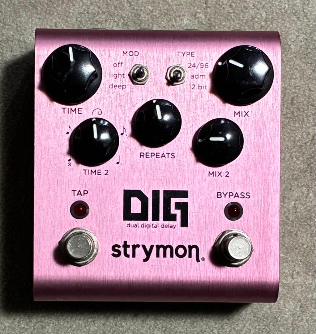 Strymon DIG デジタルディレイ strymon | DIG（V2） | デュアル・デジタル・ディレイ | 製品情報