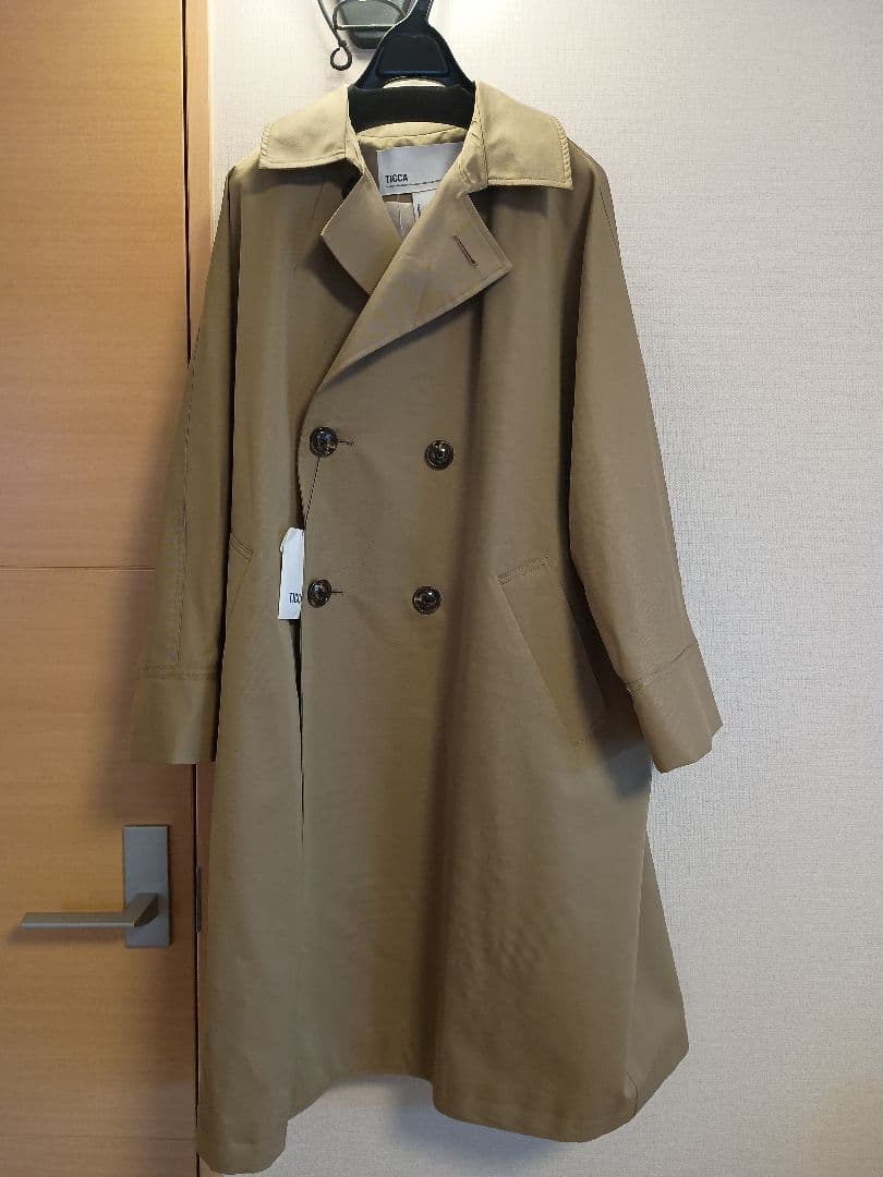 ティッカ テントライン トレンチコート 25SS 新品タグ付き 試着のみ