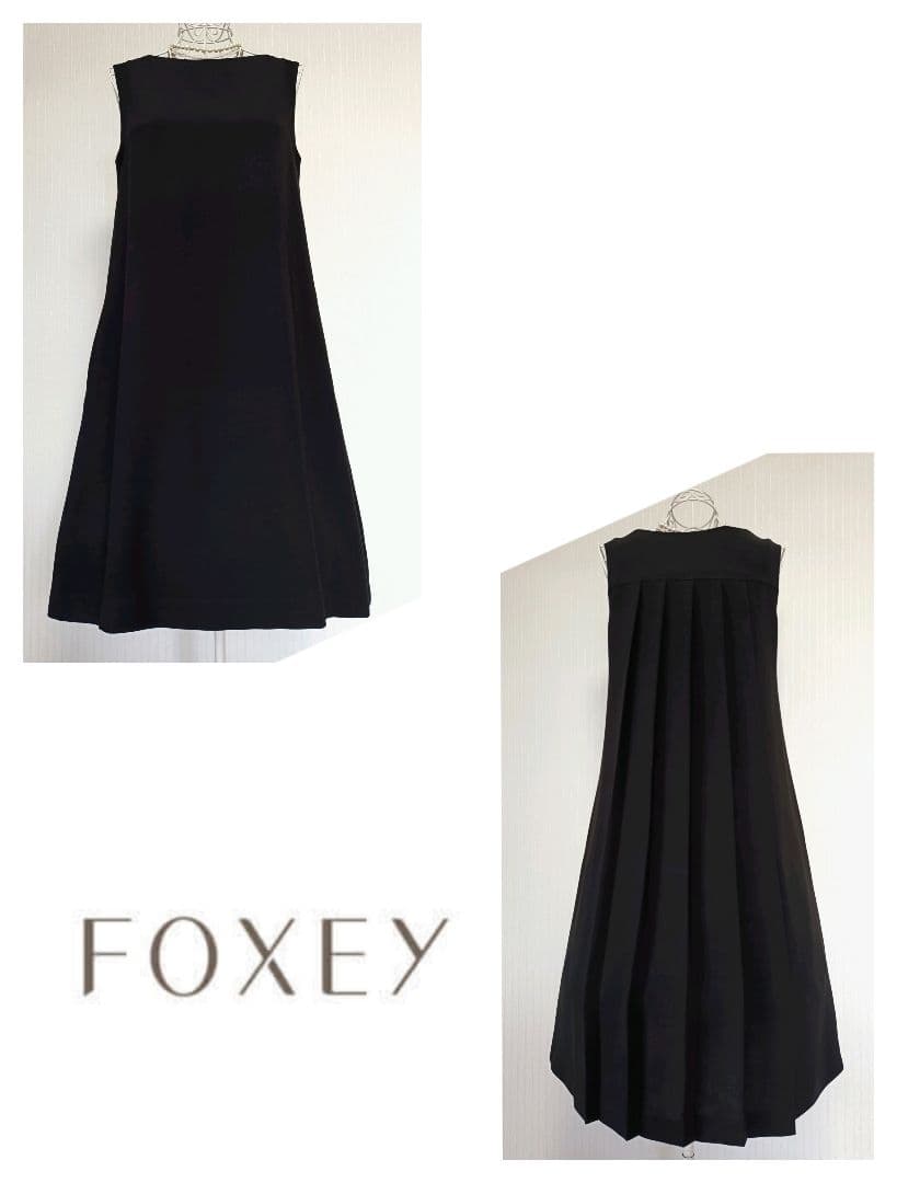 ☆フォクシーニューヨークバックプリーツワンピース希少42☆ - メルカリ