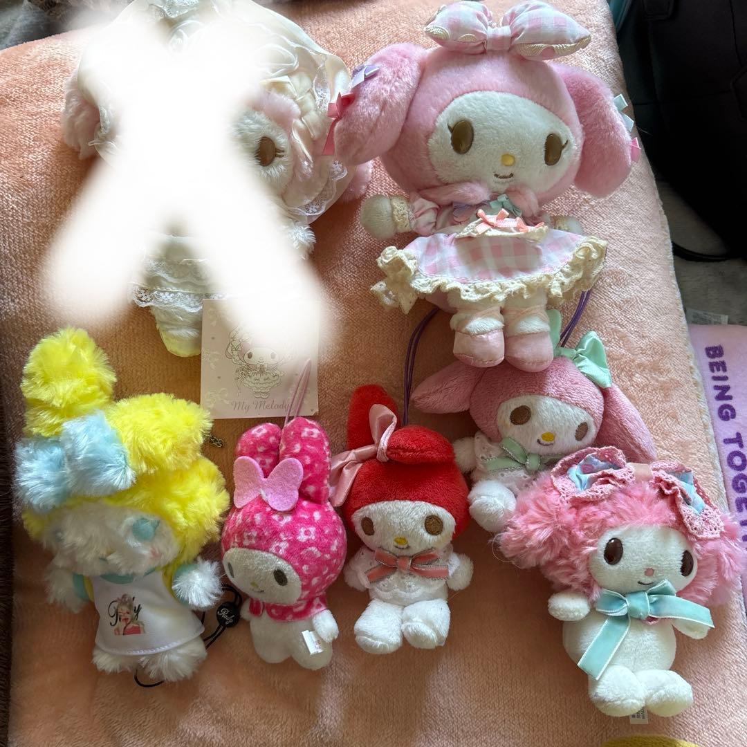 マイメロディ ぬいぐるみ セット サンリオ マイメロディ メイドダイナー S ぬいぐるみ インテリア