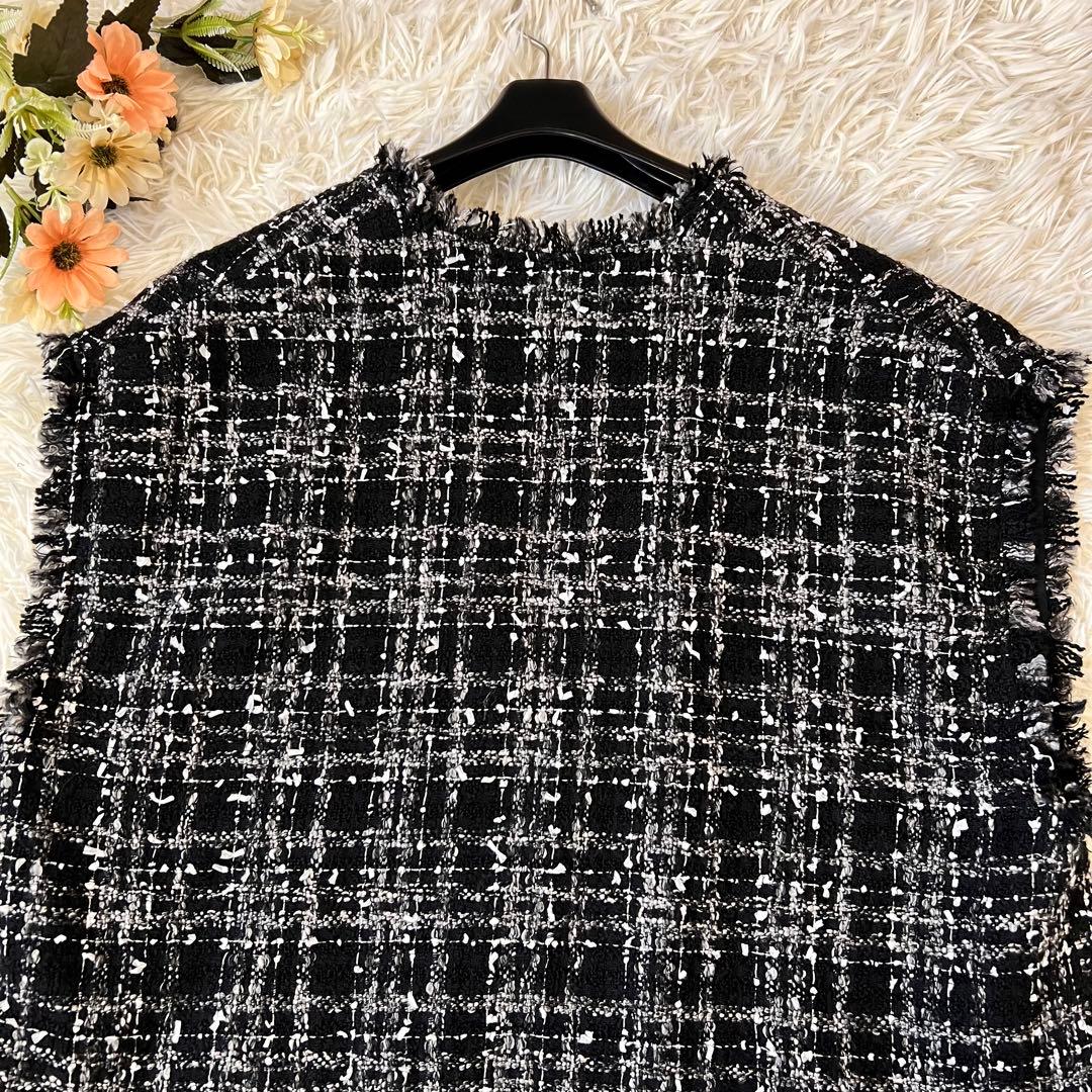 BEARDSLEY ビアズリー ツイード ベスト Vネック プルオーバー - メルカリ