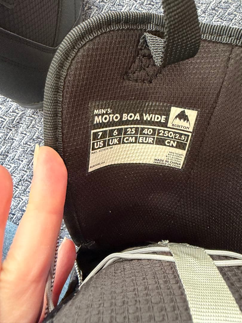 Burton MOTO BOA WIDE スノーボードブーツ 25.0cm