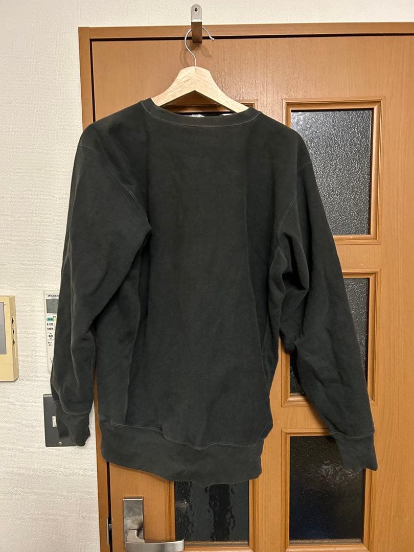 AURALEE SUPER MILLED SWEAT P/Oブラック size4