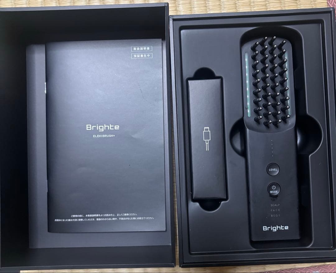 Brighte ELEKI BRUSH ＋ 電気ブラシ 美顔器 Amazon.co.jp: 【佐々木希 アンバサダー】Brighte(ブライト) ELEKI