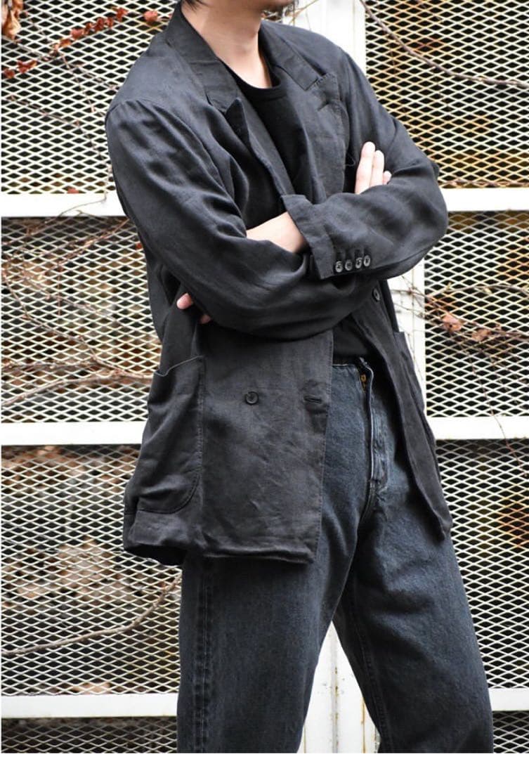 MAATEE&SONS 25SS Uncon Washed JKリネンドゥルン