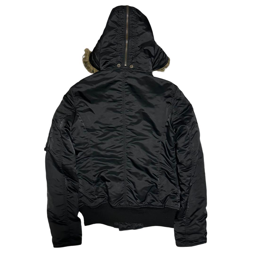 美品】ヒステリックグラマー N2B フライトジャケット 短丈 ワッペン