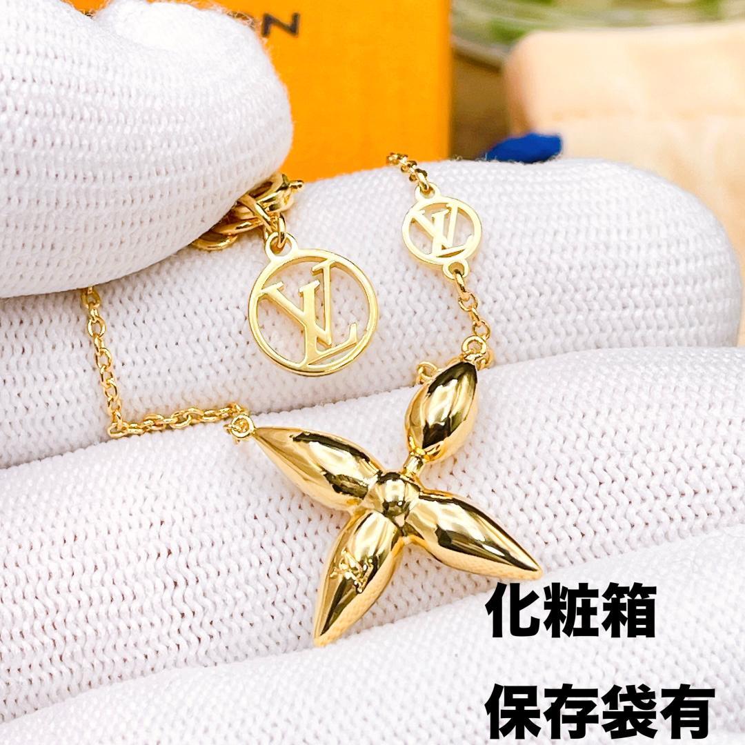 ◇ルイヴィトン◇新品仕上済 M00365 コリエ ルイゼット ネックレス 7.0