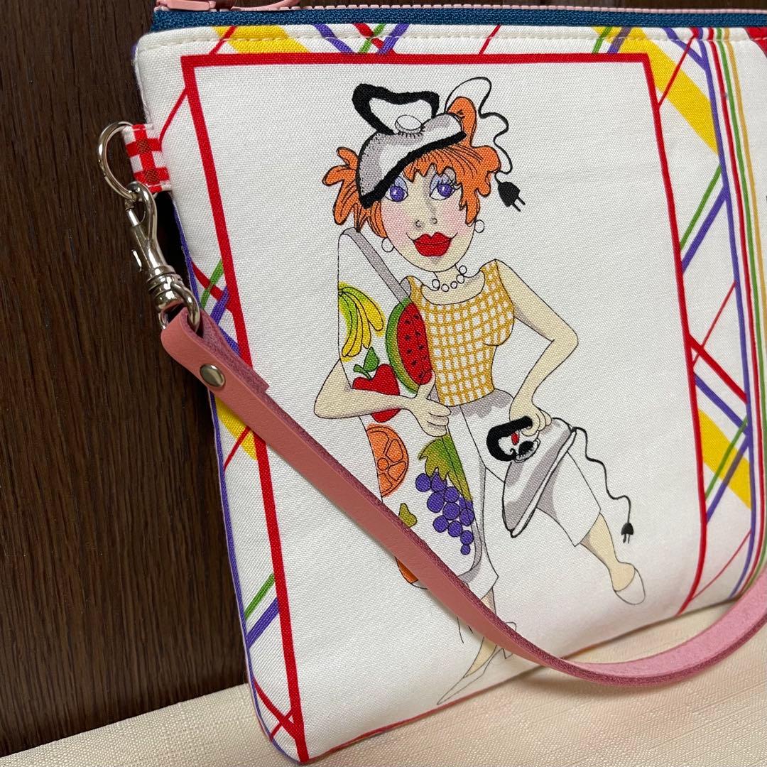 ♡20㎝ファスナーポーチ♡ハンドメイド ロラライハリス - メルカリ