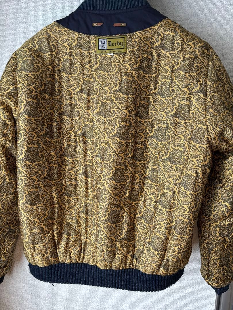 極上 ダービージャケット ダービーオブサンフランシスコ 42 ネイビー