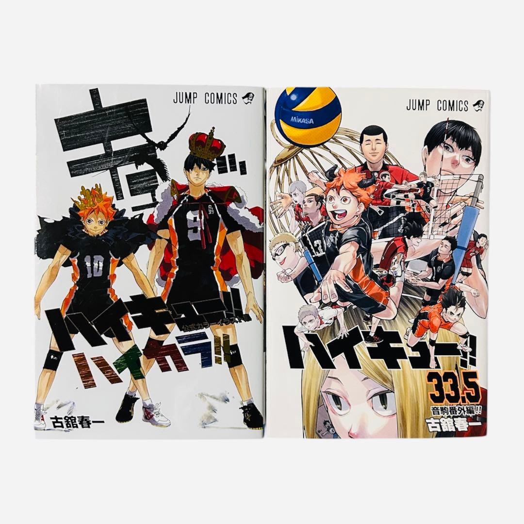 ハイキュー!! イラスト集 ハイカラ 映画入場特典 33.5巻 - メルカリ