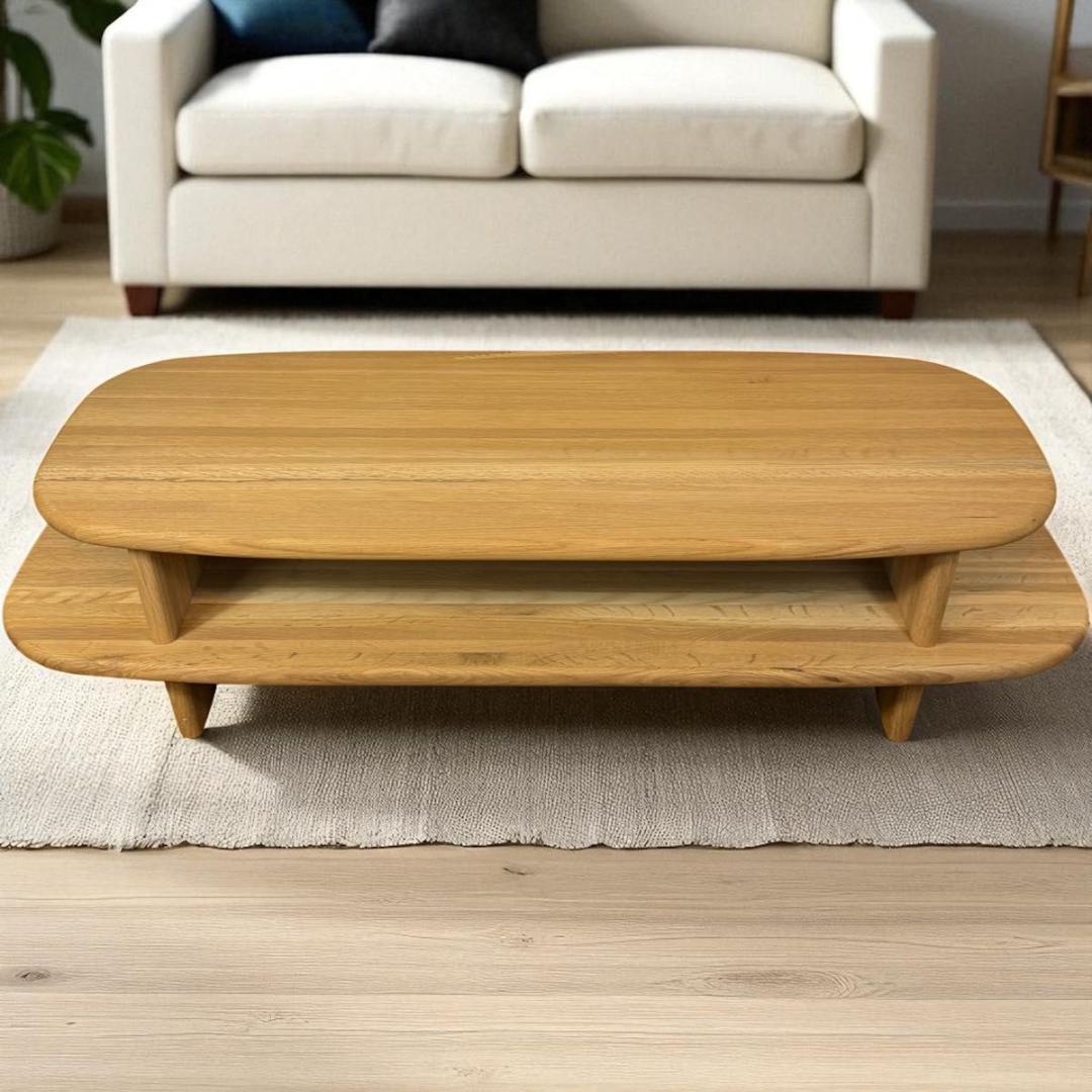 美品】飛騨産業 キツツキ ビーチ材 ローボード ローテーブル 91232