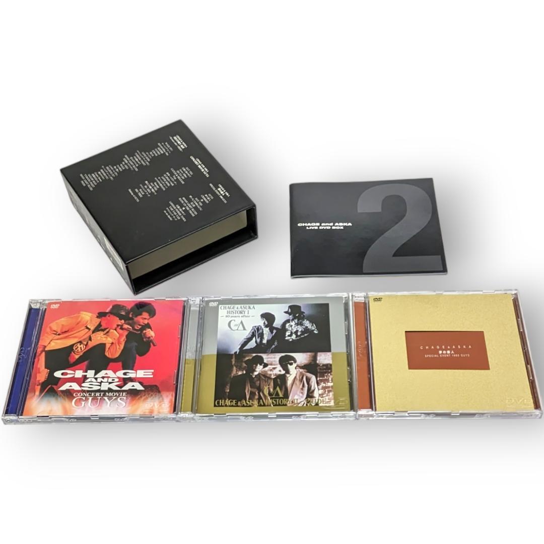 CHAGE AND ASKA LIVE DVD BOX2 DVD3枚組 CHAGE and ASKA/LIVE DVD-box2 3