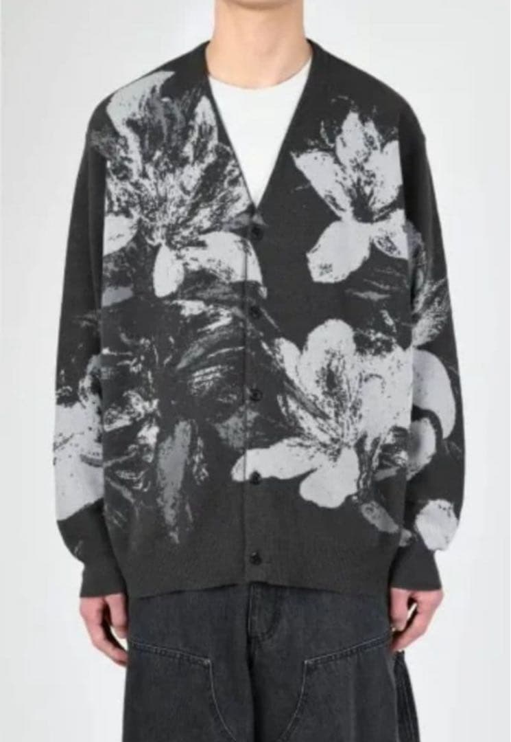 LAD MUSICIAN ラッドミュージシャン ニット フラワー カーディガン LAD MUSICIAN ONLINE SHOP