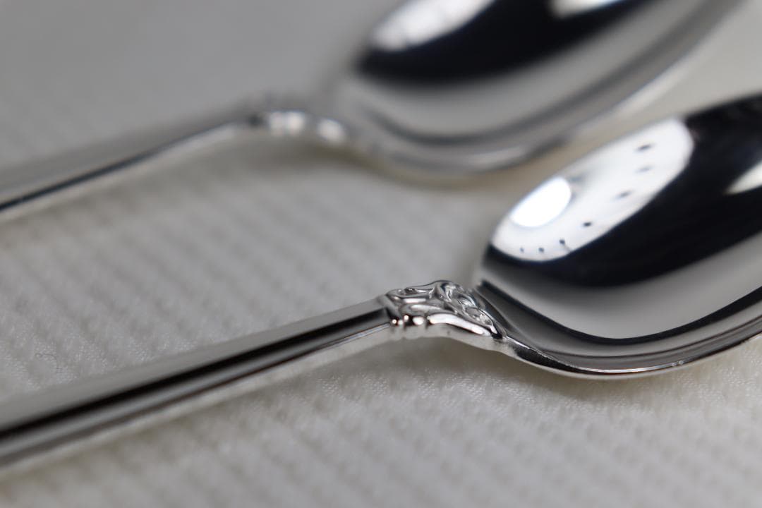 STERLING製コーヒースプーン2本組□インターナショナル□ロイヤル