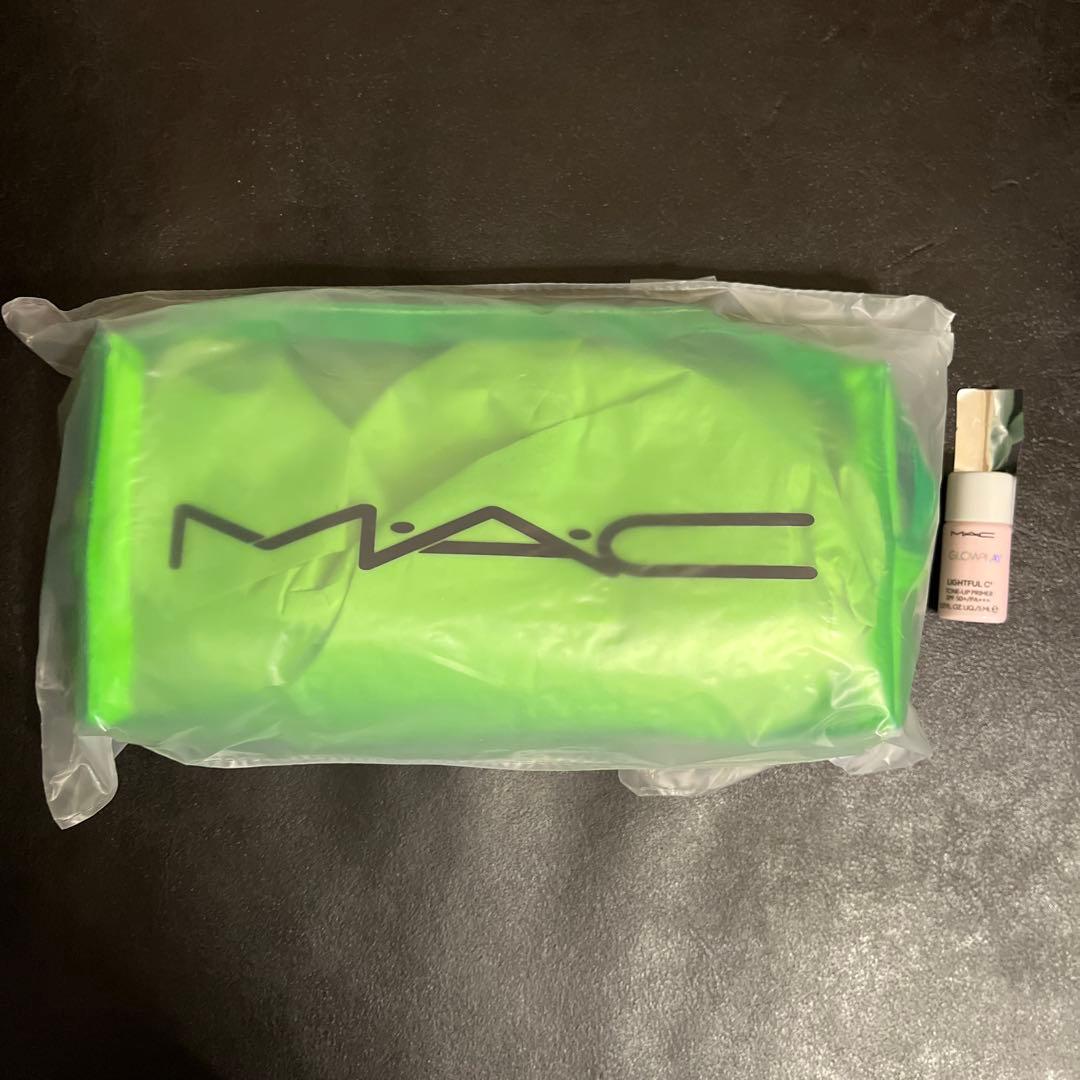 MAC マック トーンアッププライマー(下地)ノベルティ ポーチ 2点セット