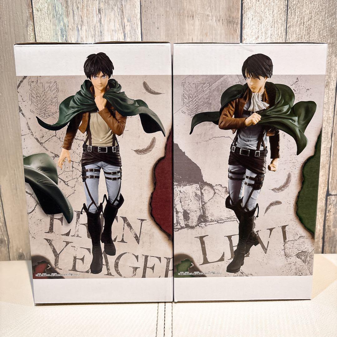 進撃の巨人 Grandista（グランディスタ）-エレン-リヴァイ-2体セット