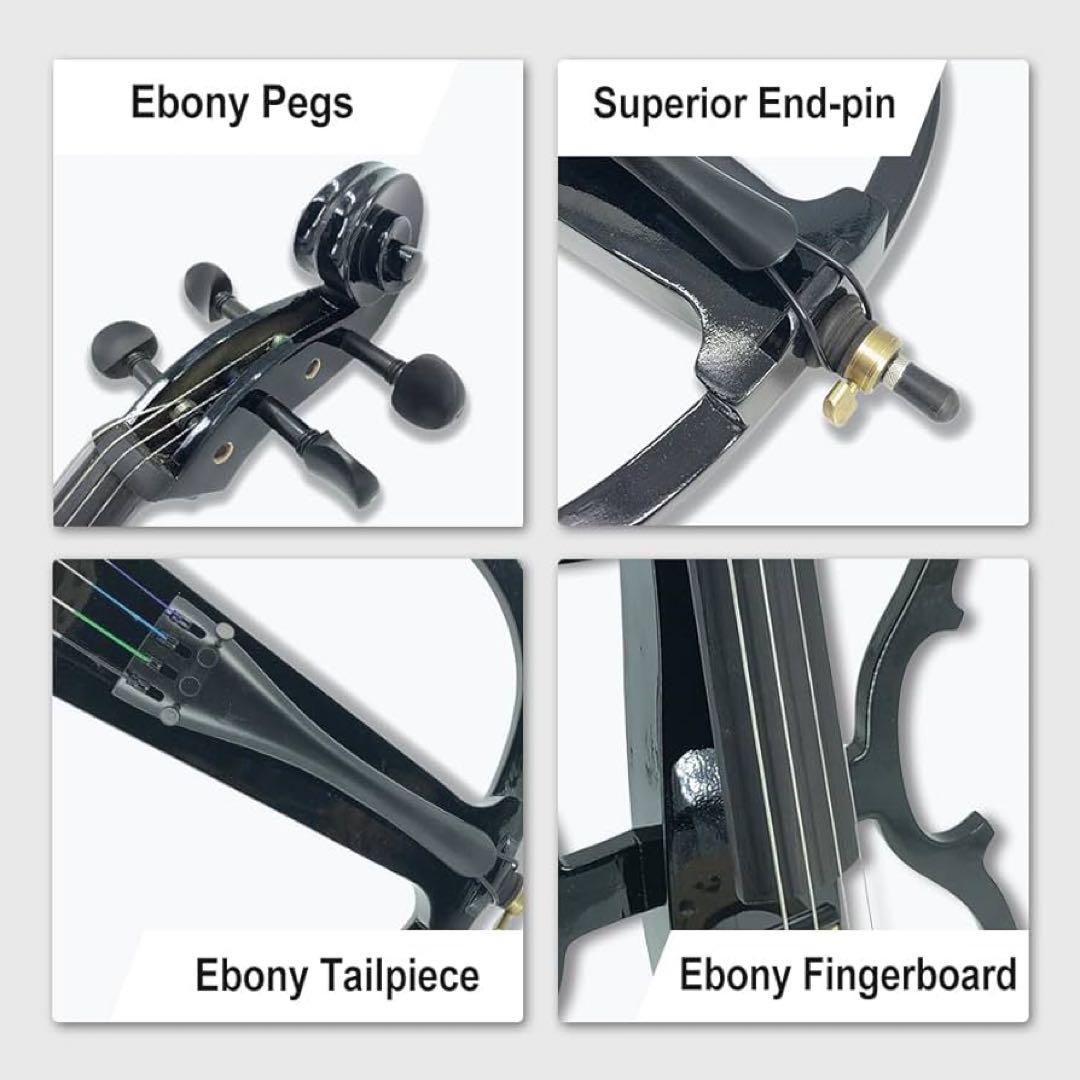 YoungMonic 4/4 エレクトリックチェロ サイレントチェロ - メルカリ