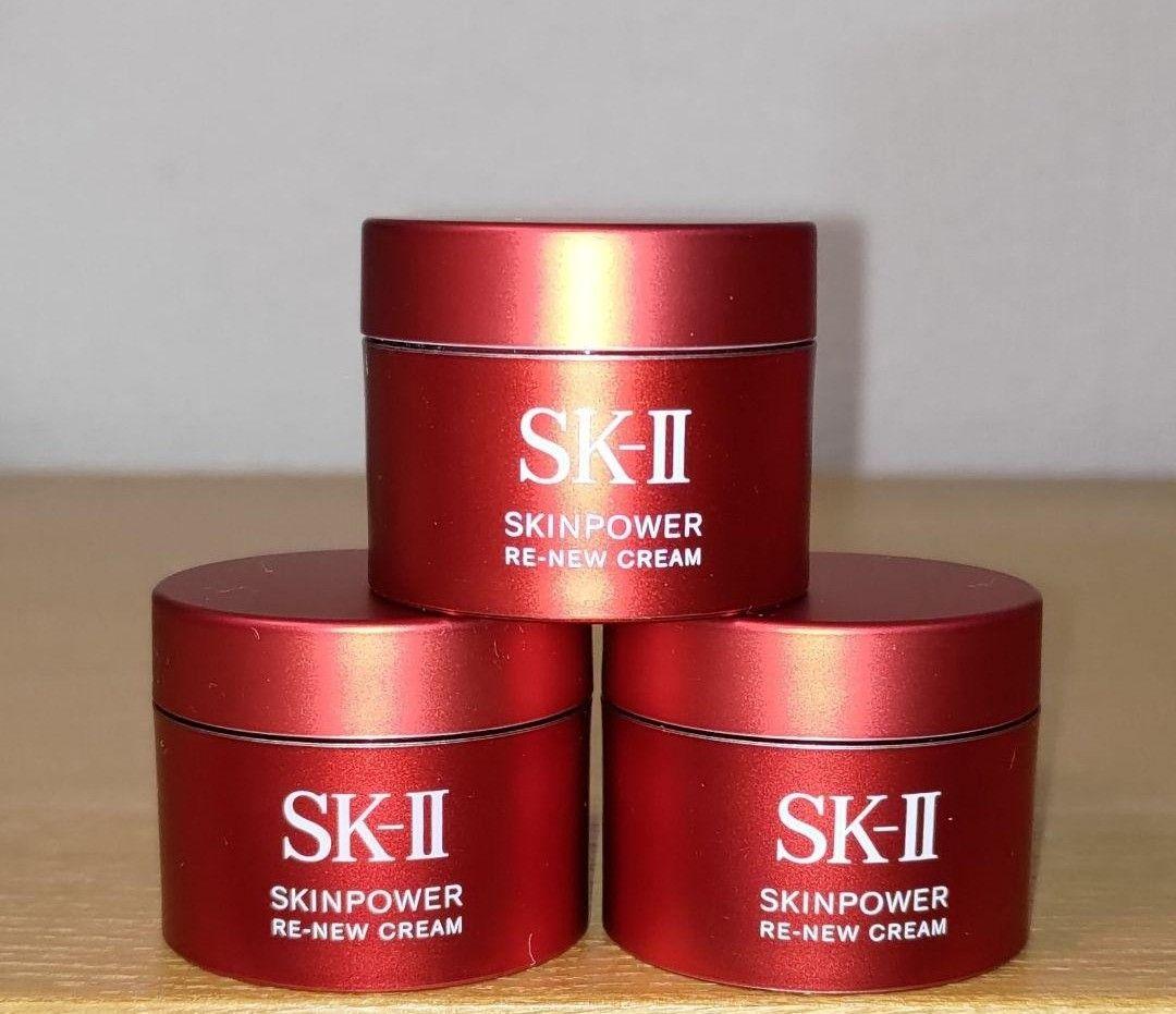 2025年製♤SK-II スキンパワー リニュー クリーム 15g×3個 SK-II（エスケーツー） [3個セット]SK-II SK2 スキンパワー リニュー