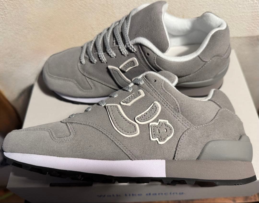 最終値下げ SANGACIO スニーカー 新品　25.0cm グレー