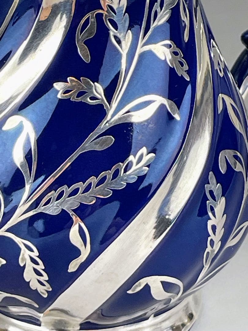 専用】リチャードジノリ 純銀巻 草花紋 水差し アールヌーボー ミルク