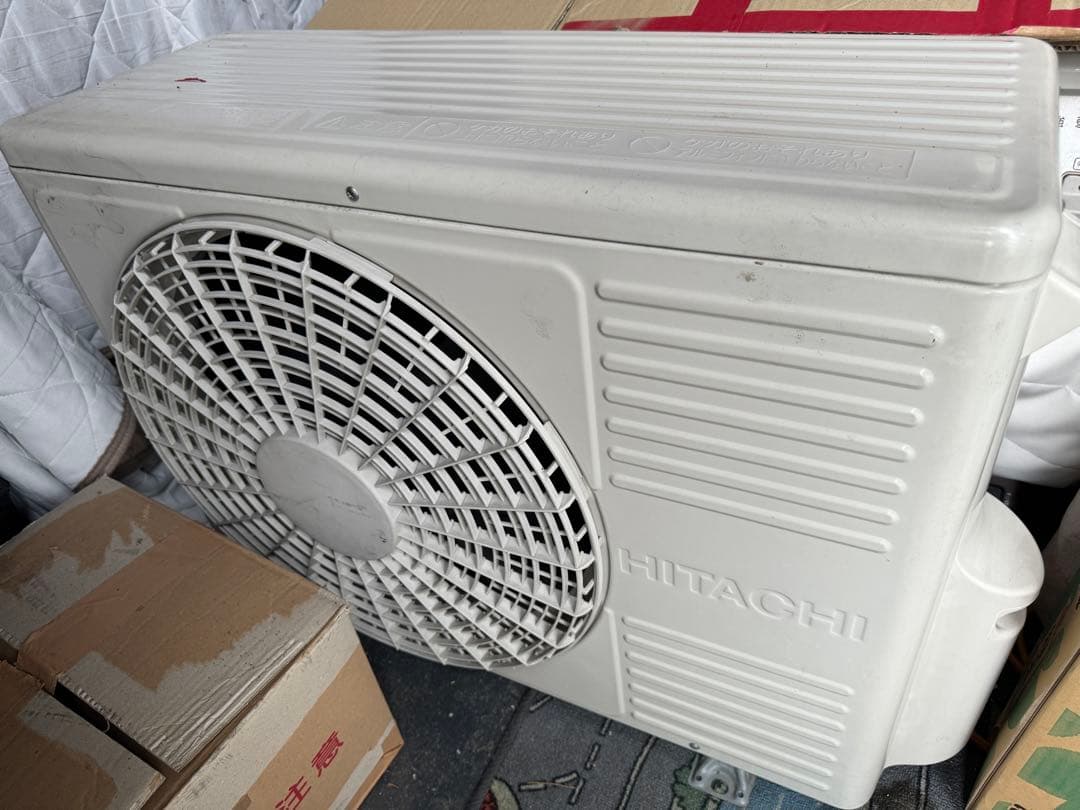 室外機も送料込 日立 2.8kw エアコン 10畳用 クーラー 白くまくん