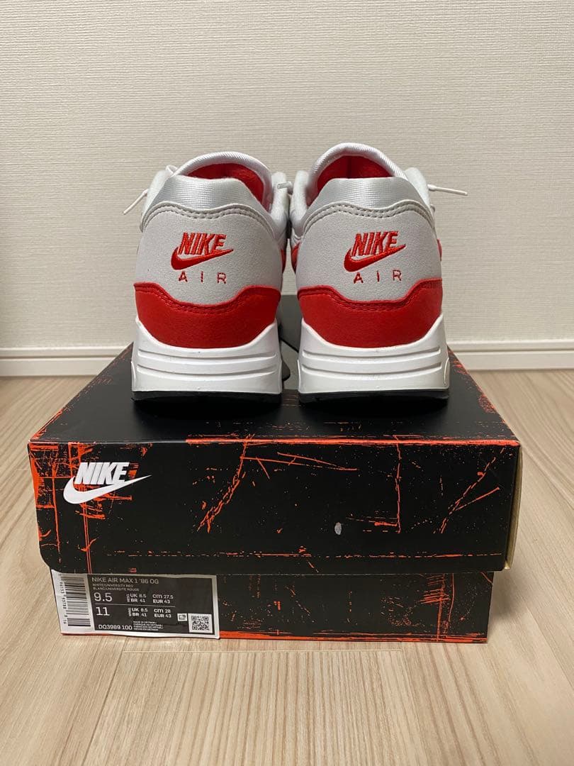 ナイキ　エアマックス1 86 OG ビックバブル　27.5cm